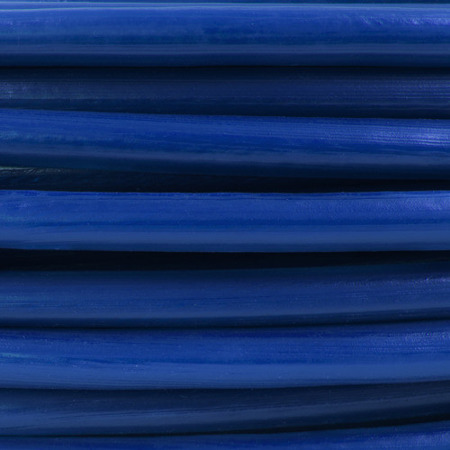 Drahtseil Verzinkt in PVC Stahlseile Drahtseile BLAU 1/2mm 1x7