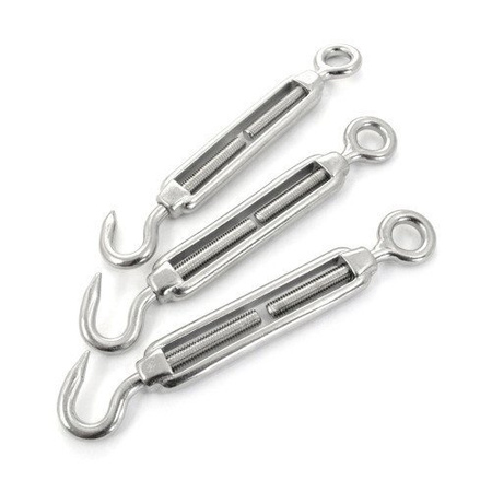 Spannschloss Edelstahl Haken Öse V4A Wantenspanner Spannschraube Drahtspanner M6