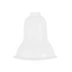 Außenecke Weiß für Fussleisten 52mm 1 Stk.