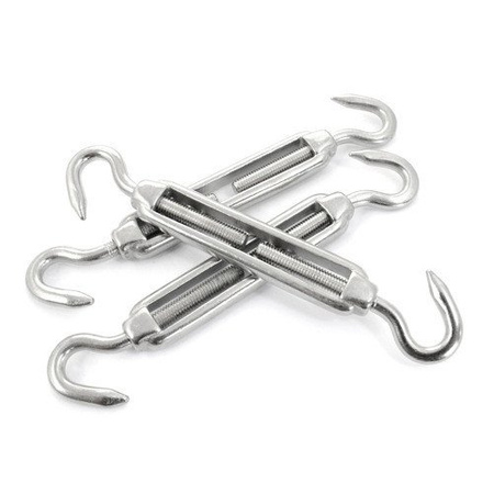Spannschloss Edelstahl Haken Haken V4A Wantenspanner Spannschraube Drahtspanner M12