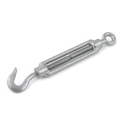 Spannschloss HAKEN - ÖSE Verzinkt Seilspanner Spannschraube Spanner M14