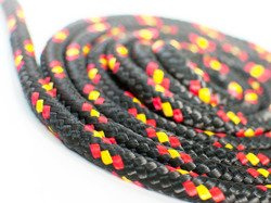 Polypropylenseil 4mm Schnur Polypropylen Seil Tauwerk Flechtleine SCHWARZ