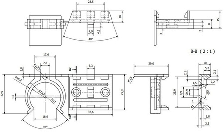 1,5m Sockelblende Küche Einbauküche Küchensockel Modern Sockel 100mm PCV ALUMINIUM