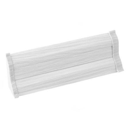 5cm Muster Fussleiste 52mm SILBER