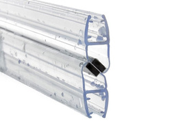 1 PAAR Duschdichtung Magnetdichtung 4mm 5mm 6mm