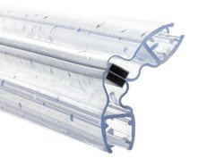 1 PAAR Duschdichtung Magnetdichtung 6-8mm MODEL 5