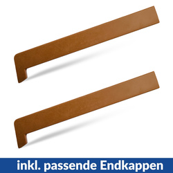 Fensterbank Fensterbrett für den Innenbereich PVC Tiefe 35cm WINCHESTER + Endkappen GRATIS!