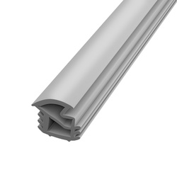 Türdichtung für Außentüren mit Stahlzarge KA-88 GRAU