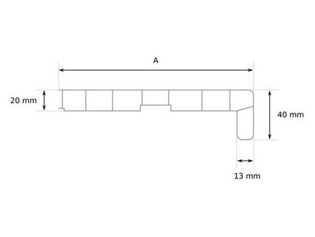 Fensterbank Fensterbrett für den Innenbereich PVC Tiefe 30cm MAHAGONI + Endkappen GRATIS!