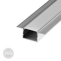 Alu Profil für LED VARIO 3005 Milchglas Streifen Lichtleiste Aluminium 2m