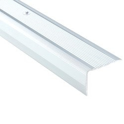 Treppenkantenprofil Treppenkanten Treppenprofil Winkel Schiene L-Form 40x25mm SILBER