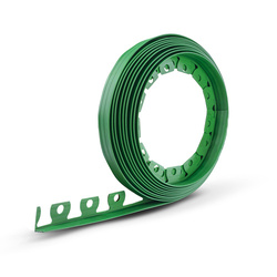Rasenkantenstecher Rasenkante Rasentrimmer Rasenmäher Rasenborde 10m Höhe 50mm GRÜN + 20 Befestigunsanker GRATIS!