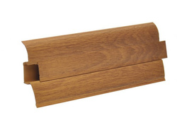 2m Fussleiste 62mm EICHE VINTAGE Fußleiste Leiste Sockelleiste Laminatleiste Bodenleiste PVC + Montagematerial GRATIS
