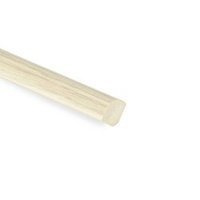Viertelstab Winkelprofil Winkel PVC 18x18mm 2.5m EICHE