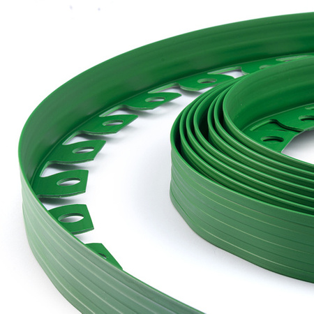 Rasenkantenstecher Rasenkante Rasentrimmer Rasenmäher Rasenborde 10m Höhe 50mm GRÜN + 20 Befestigunsanker GRATIS!
