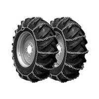 SCHNEEKETTEN Schlepperketten Kettensatz Schlepper Rundketten Ketten für Traktoren 340/85x28