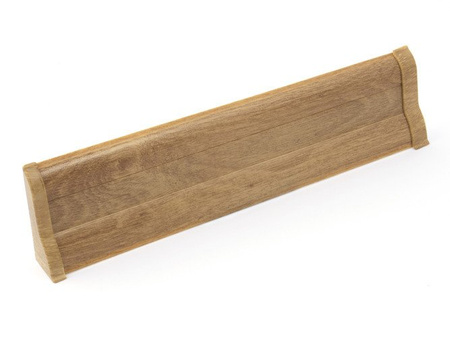 2m Fussleiste 62mm EICHE ALT Fußleiste Leiste Sockelleiste Laminatleiste Bodenleiste PVC + Montagematerial GRATIS