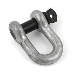 Schäkel gerade Form 0,75T mit Schraubbolzen GK 6