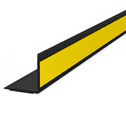 Winkelprofil Winkelleiste PVC 40x40 SCHWARZ 1m