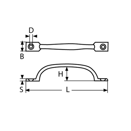 Griff 150mm