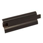 2,5m Fussleiste 52mm WENGE Fußleiste Leiste Sockelleiste Laminatleiste Bodenleiste + Montagematerial GRATIS