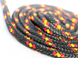 Polypropylenseil 18mm Schnur Polypropylen Seil Tauwerk Flechtleine SCHWARZ