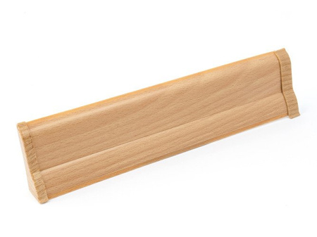 2m Fussleiste 62mm BUCHE Fußleiste Leiste Sockelleiste Laminatleiste Bodenleiste PVC + Montagematerial GRATIS