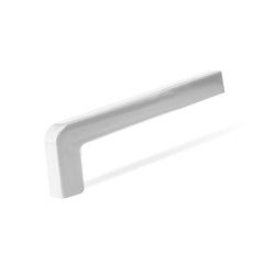 Fensterbank Stahl Aussen Außenfensterbank Fensterbrett Stahlblech Breite 27,5cm RAL 9016 WEISS