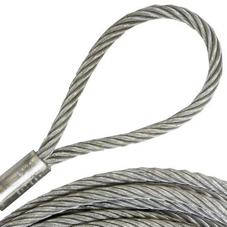 ANSCHLAGSEIL Forstseil Kranseil Hebeseil Öse - Öse 10mm 20m 1t 1000kg