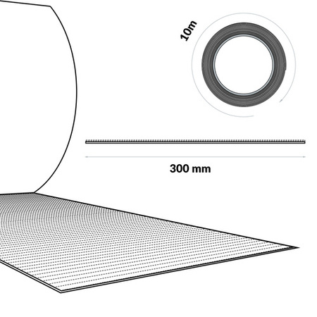 Butylband DACHDECKERBAND Abdichtband Selbstklebendes Reparaturband Dichtband 300mm ZIEGELROT