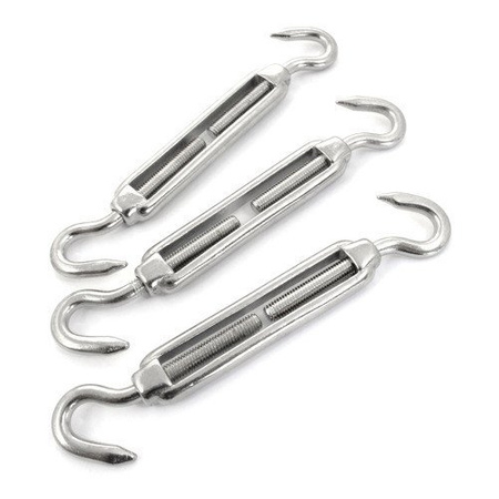 Spannschloss Edelstahl Haken Haken V4A Wantenspanner Spannschraube Drahtspanner M12