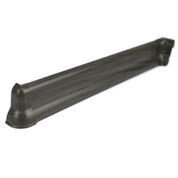 2m Fussleiste 62mm SEE-EICHE Fußleiste Leiste Sockelleiste Laminatleiste Bodenleiste PVC + Montagematerial GRATIS