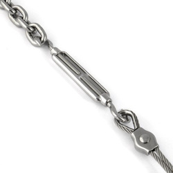 Spannschloss Edelstahl Haken Haken V4A Wantenspanner Spannschraube Drahtspanner M12