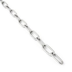 Edelstahl Rundstahlkette DIN 5685 3mm