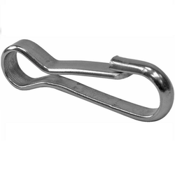 Simplex-Karabinerhaken Edelstahl 50mm