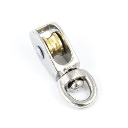 Seilrolle VIRBEL Drahtseilblock Umlenkrolle Blockseilrolle Blockrolle 60kg 1-1/2''