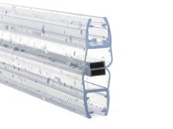 1 PAAR Duschdichtung Magnetdichtung 6-8mm MODEL 1