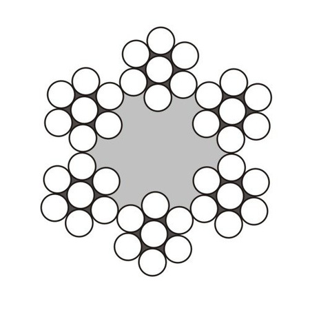 DRAHTSEIL Verzinkt Drahtseile Stahlseil Stahlseile Draht 5mm 6x7