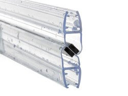 1 PAAR Duschdichtung Magnetdichtung 6mm 8mm