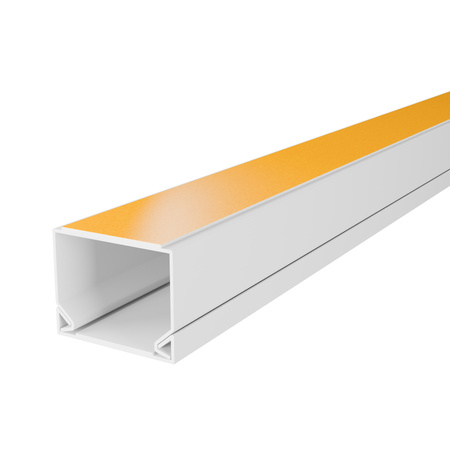 Kabelkanal (PVC-Leiste) 25×16 mm, weiß, selbstklebend