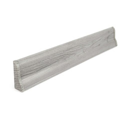 2m Fussleiste 62mm EICHE CHILLOUT Fußleiste Leiste Sockelleiste Laminatleiste Bodenleiste PVC + Montagematerial GRATIS