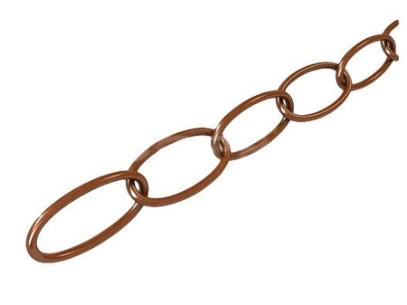 Zierkette Oval 2,8mm Brüniert - 30m